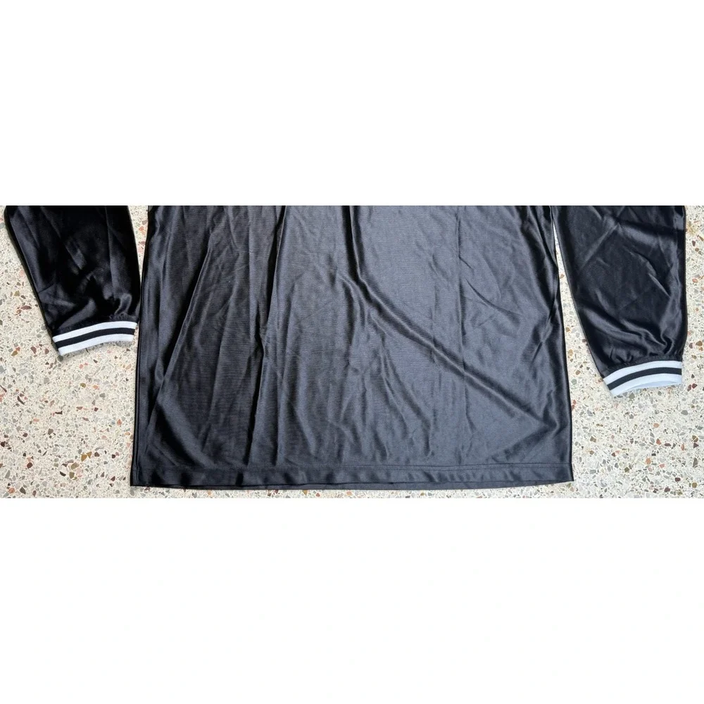 Diadora Vtg Men's Embroidered Long Sleeve Performance Pullover Shirt Size XL - Picture 3 of 7